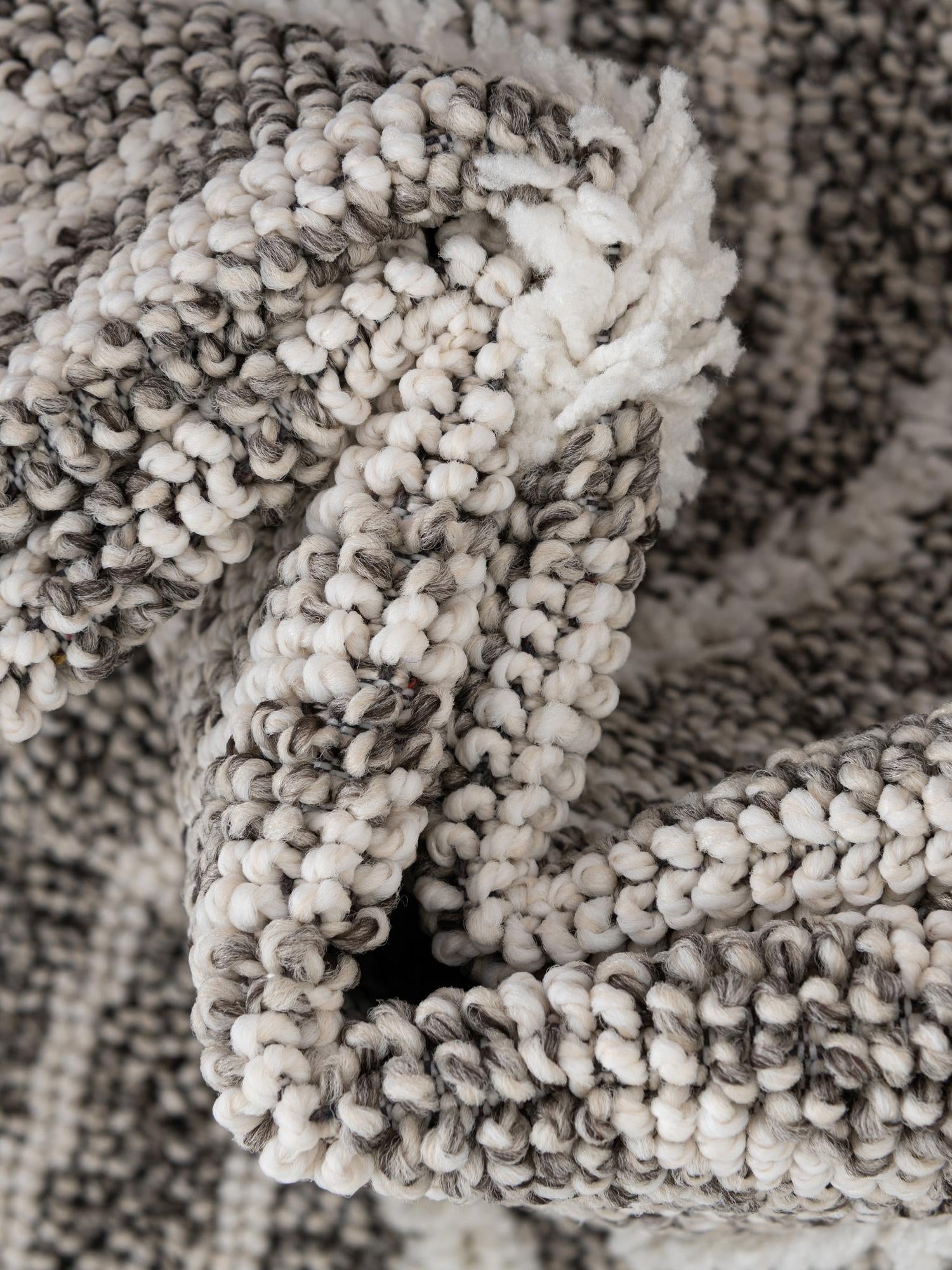 Gray Ivory 2' 7 x 12' Boho Runner Area Rug 100% Polyester With Cotton Backing Geometric Modern Boho Bohemian Decor Carpet for Living Rooms Office Dining Kitchen Unique Interior Design for Sale at Rug Engine