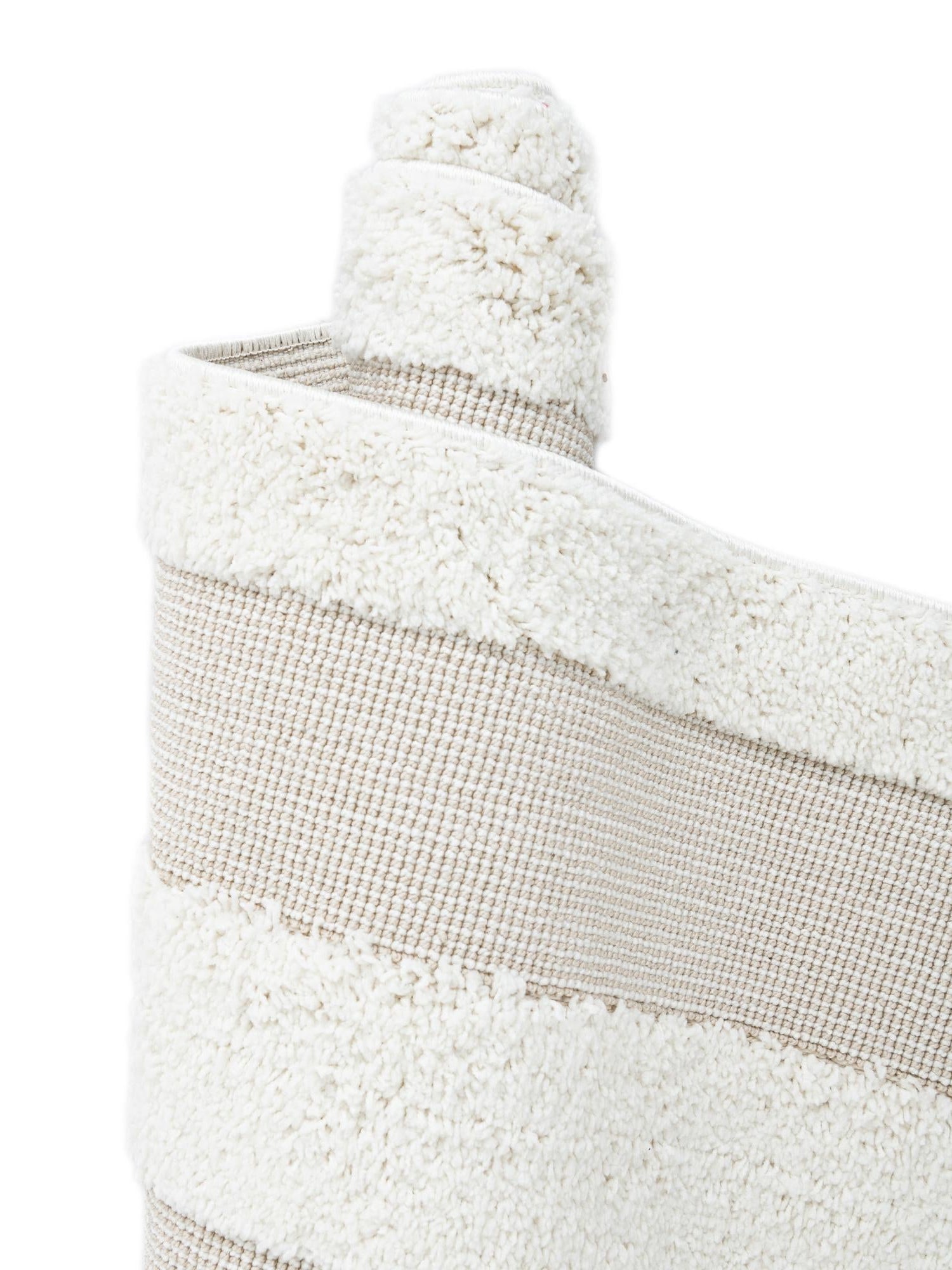 Ivory 7' 10 x 11' Boho Rectangle Area Rug 100% Polyester With Cotton Backing Geometric Modern Boho Bohemian Decor Carpet for Living Rooms Office Dining Kitchen Unique Interior Design for Sale at Rug Engine