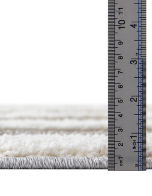 Gray 2' x 4' 1 Boho Runner Area Rug 100% Polyester With Cotton Backing Geometric Modern Boho Bohemian Decor Carpet for Living Rooms Office Dining Kitchen Unique Interior Design for Sale at Rug Engine