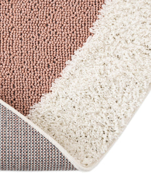 Pink 3' 3 x 3' 3 Boho Round Area Rug 100% Polyester With Cotton Backing Geometric Modern Boho Bohemian Decor Carpet for Living Rooms Office Dining Kitchen Unique Interior Design for Sale at Rug Engine