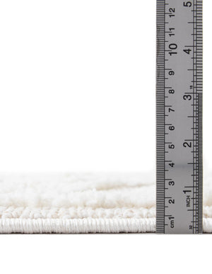 Ivory 9' 6 x 14' 3 Boho Rectangle Area Rug 100% Polyester With Cotton Backing Geometric Modern Boho Bohemian Decor Carpet for Living Rooms Office Dining Kitchen Unique Interior Design for Sale at Rug Engine