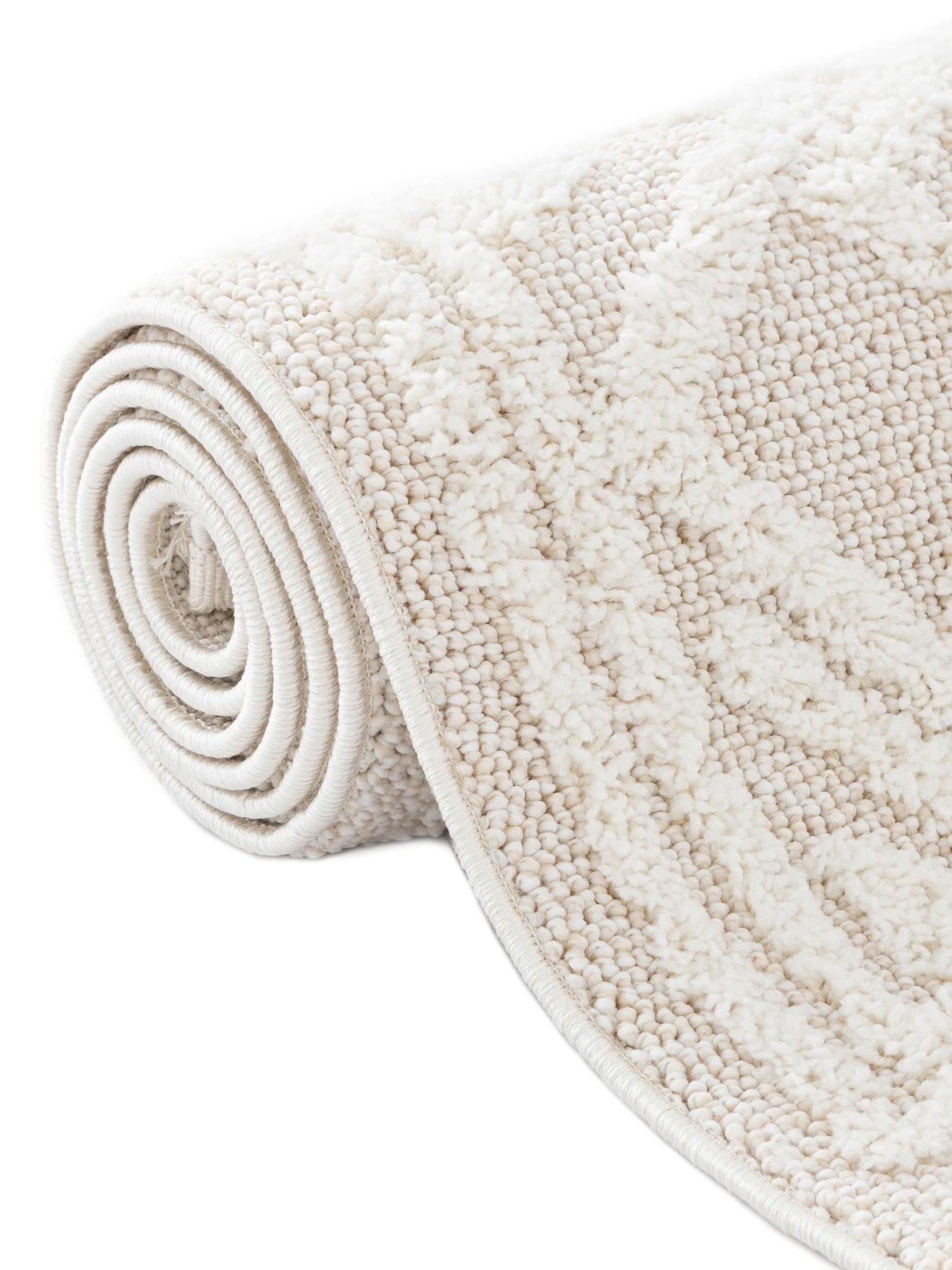 Ivory 10' x 13' 1 Boho Rectangle Area Rug 100% Polyester With Cotton Backing Geometric Modern Boho Bohemian Decor Carpet for Living Rooms Office Dining Kitchen Unique Interior Design for Sale at Rug Engine