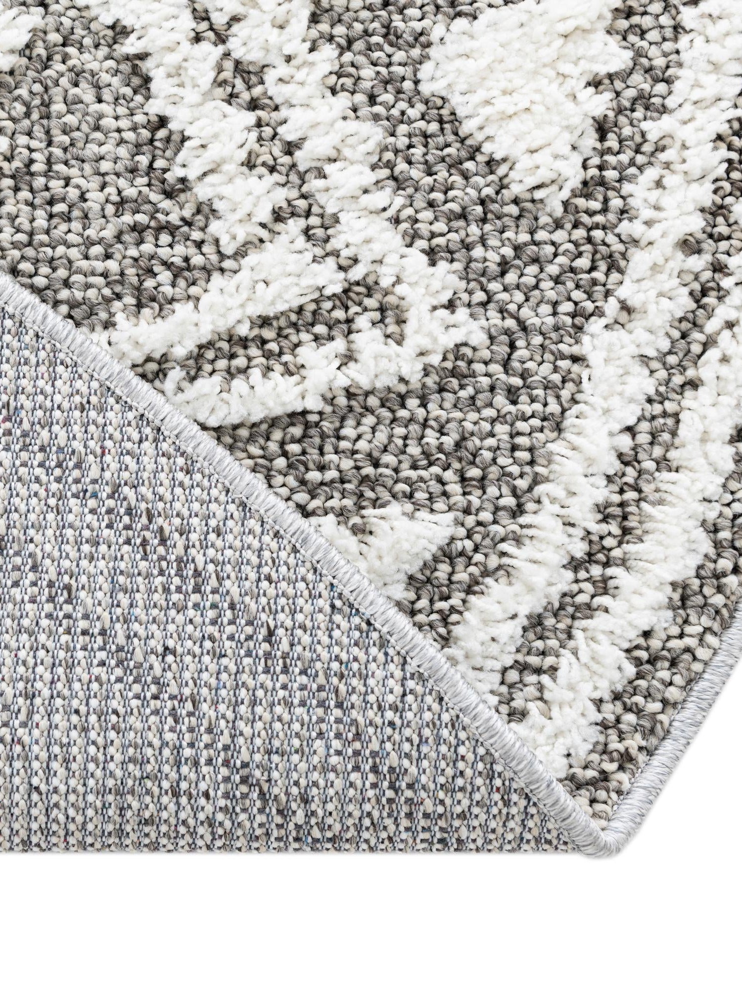 Gray 3' 3 x 3' 3 Boho Round Area Rug 100% Polyester With Cotton Backing Geometric Modern Boho Bohemian Decor Carpet for Living Rooms Office Dining Kitchen Unique Interior Design for Sale at Rug Engine