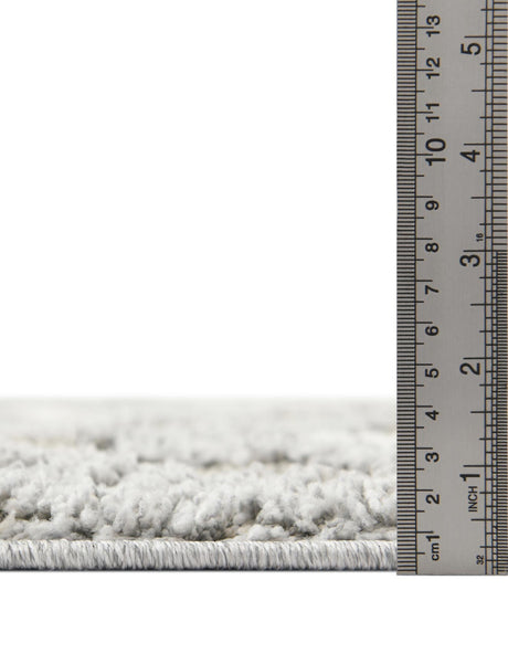 Gray 9' x 12' Boho Rectangle Area Rug 100% Polyester With Cotton Backing Geometric Modern Boho Bohemian Decor Carpet for Living Rooms Office Dining Kitchen Unique Interior Design for Sale at Rug Engine