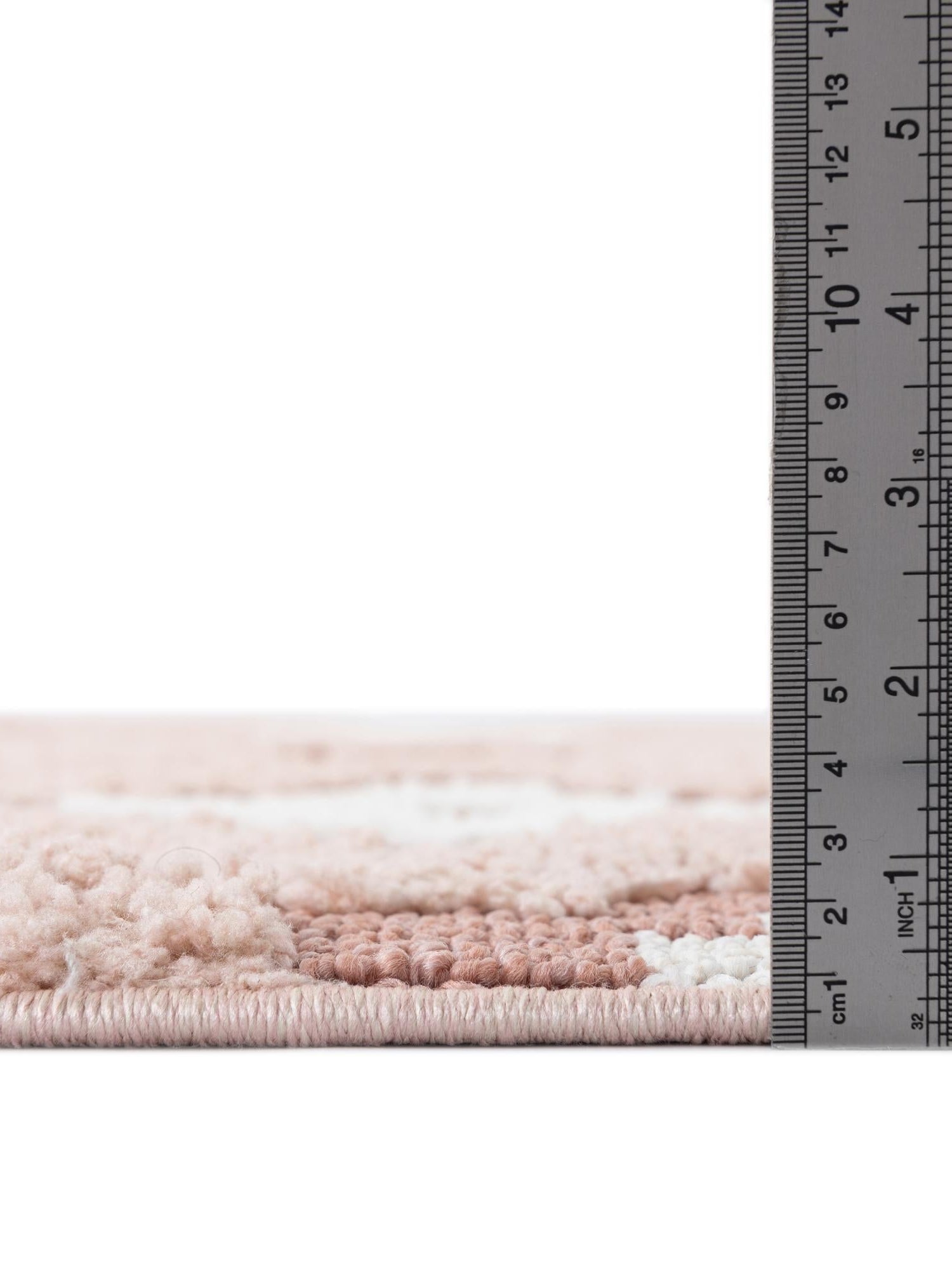Pink 9' 6 x 14' 3 Boho Rectangle Area Rug 100% Polyester With Cotton Backing Geometric Modern Boho Bohemian Decor Carpet for Living Rooms Office Dining Kitchen Unique Interior Design for Sale at Rug Engine