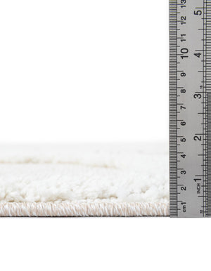 Ivory 2' x 3' 1 Boho Rectangle Area Rug 100% Polyester With Cotton Backing Geometric Modern Boho Bohemian Decor Carpet for Living Rooms Office Dining Kitchen Unique Interior Design for Sale at Rug Engine