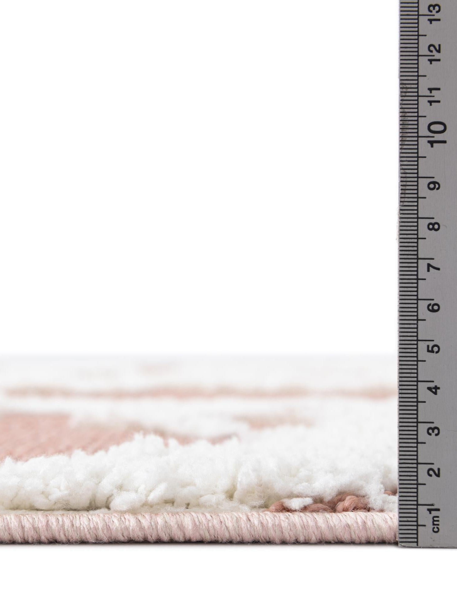 Pink 7' 10 x 10' Boho Rectangle Area Rug 100% Polyester With Cotton Backing Geometric Modern Boho Bohemian Decor Carpet for Living Rooms Office Dining Kitchen Unique Interior Design for Sale at Rug Engine