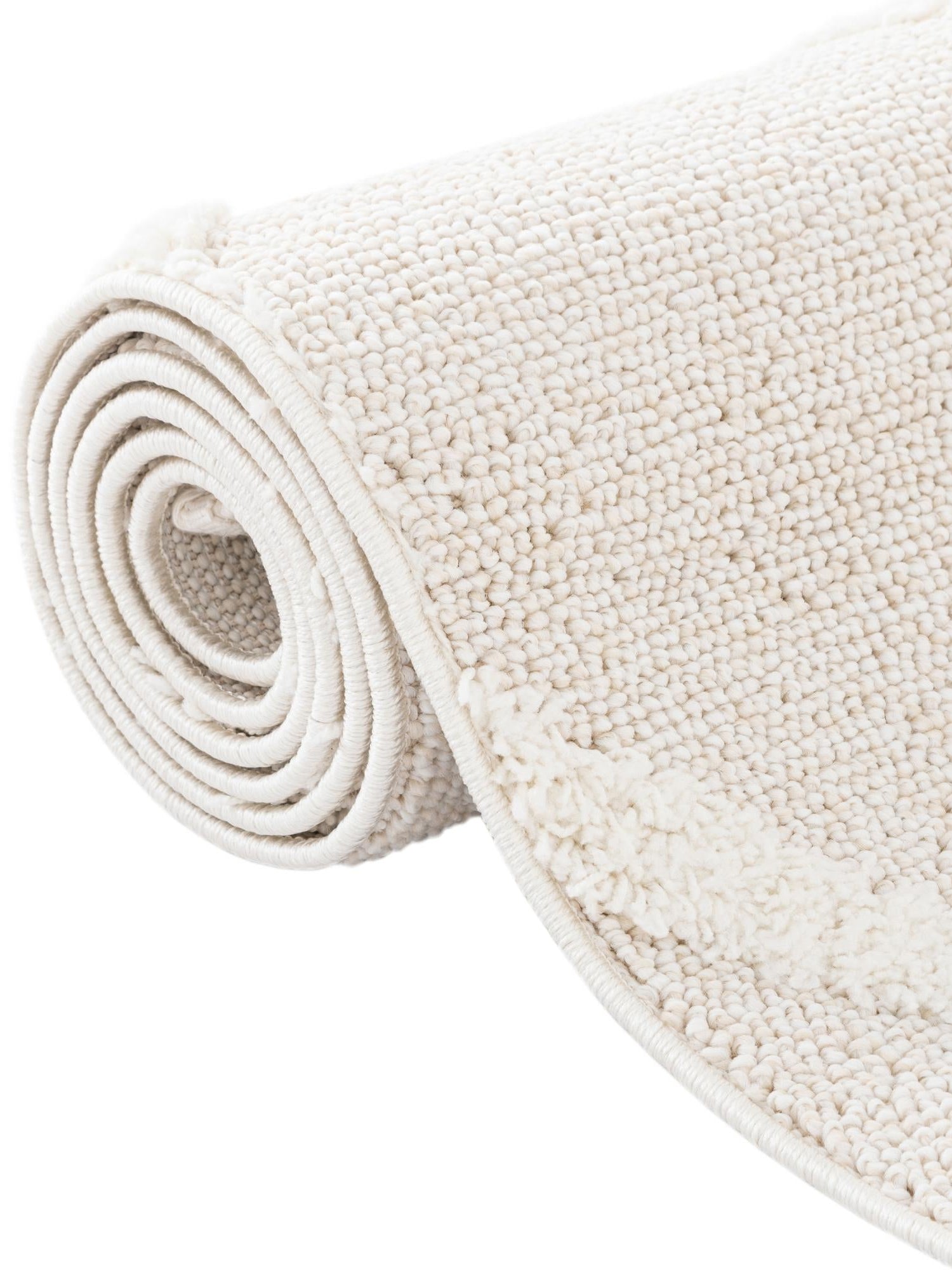 Ivory 5' 3 x 8' Boho Rectangle Area Rug 100% Polyester With Cotton Backing Geometric Modern Boho Bohemian Decor Carpet for Living Rooms Office Dining Kitchen Unique Interior Design for Sale at Rug Engine