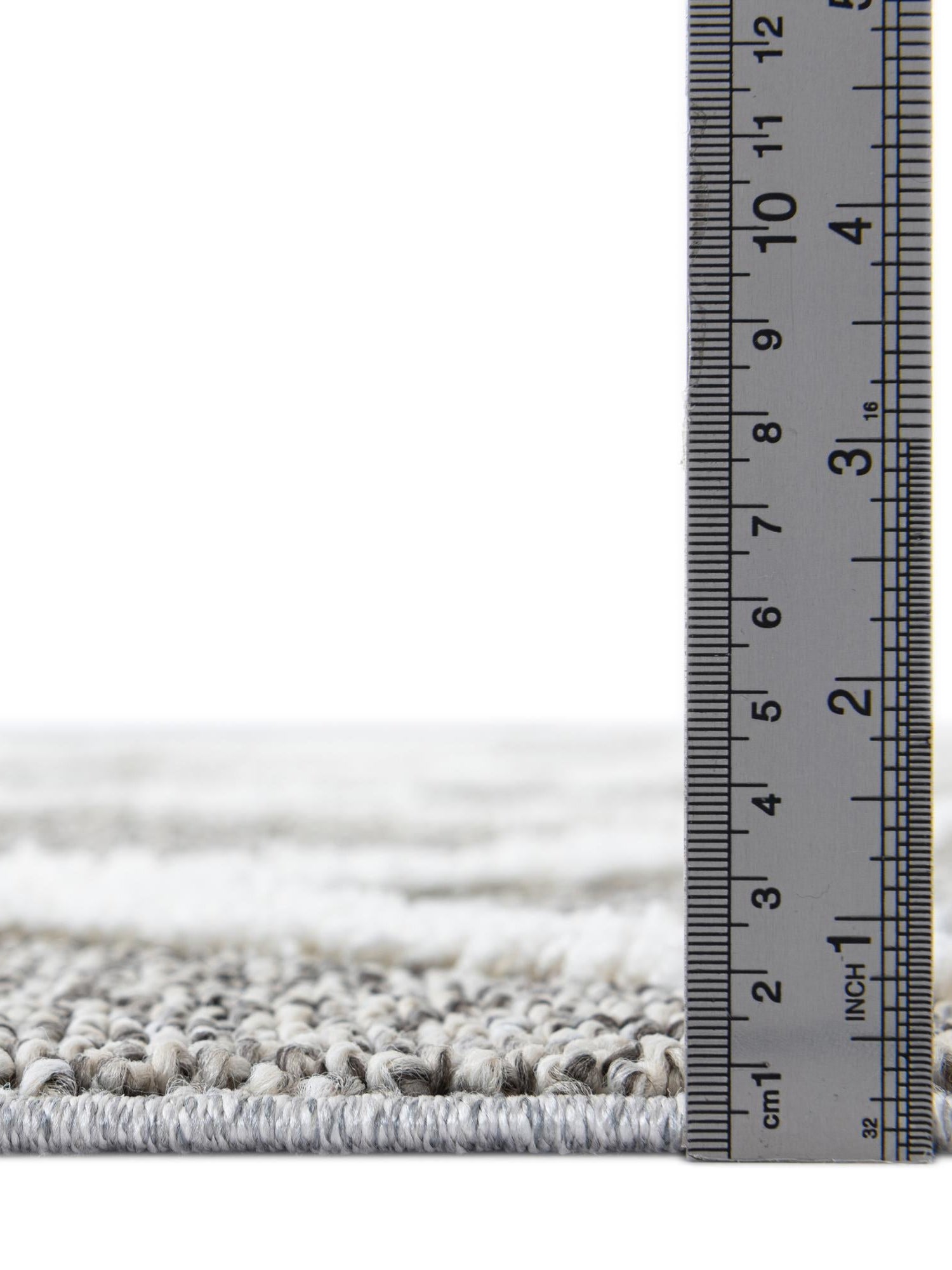 Gray 4' 1 x 6' 1 Boho Rectangle Area Rug 100% Polyester With Cotton Backing Geometric Modern Boho Bohemian Decor Carpet for Living Rooms Office Dining Kitchen Unique Interior Design for Sale at Rug Engine