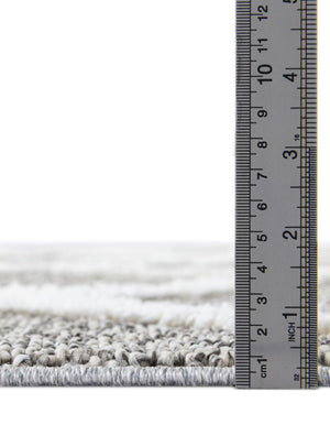 Gray 9' 6 x 14' 3 Boho Rectangle Area Rug 100% Polyester With Cotton Backing Geometric Modern Boho Bohemian Decor Carpet for Living Rooms Office Dining Kitchen Unique Interior Design for Sale at Rug Engine