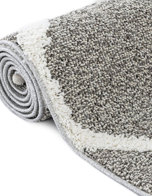 Gray 9' 6 x 14' 3 Boho Rectangle Area Rug 100% Polyester With Cotton Backing Geometric Modern Boho Bohemian Decor Carpet for Living Rooms Office Dining Kitchen Unique Interior Design for Sale at Rug Engine