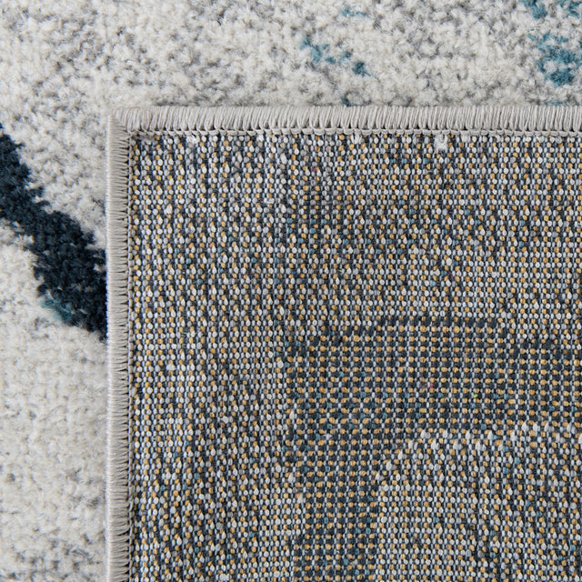 Ivory Gray 3' 3 x 5' 3 Kamala Washable Rectangle Rug