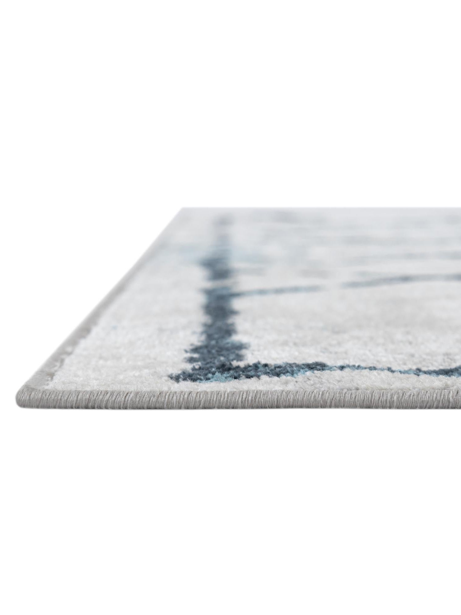 Washable Ivory Gray 2' x 6' 1 Kamala Washable Runner Area Rug Easy to Clean Stain Resistant & Durable 100% Polyester Spill-Friendly Carpet for Sale at Rug Engine