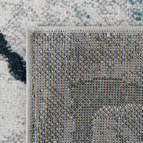 Washable Ivory Gray 2' x 4' 1 Kamala Washable Runner Area Rug Easy to Clean Stain Resistant & Durable 100% Polyester Spill-Friendly Carpet for Sale at Rug Engine