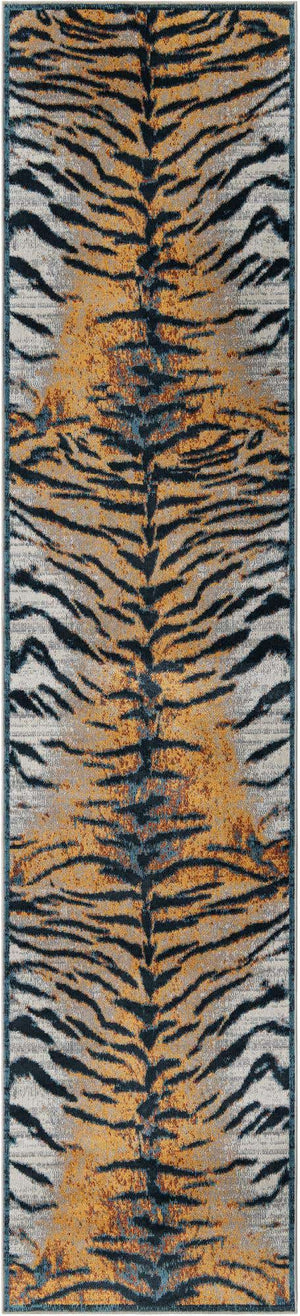 Washable Light Brown 2' 7 x 12' Kamala Washable Runner Area Rug Easy to Clean Stain Resistant & Durable 100% Polyester Spill-Friendly Carpet for Sale at Rug Engine