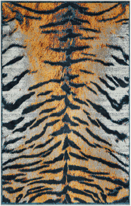 Washable Light Brown 4' 1 x 6' 1 Kamala Washable Rectangle Area Rug Easy to Clean Stain Resistant & Durable 100% Polyester Spill-Friendly Carpet for Sale at Rug Engine