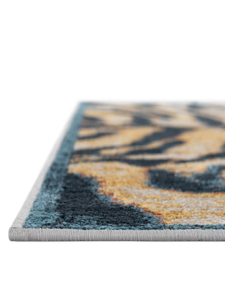 Washable Light Brown 7' 10 x 10' Kamala Washable Rectangle Area Rug Easy to Clean Stain Resistant & Durable 100% Polyester Spill-Friendly Carpet for Sale at Rug Engine