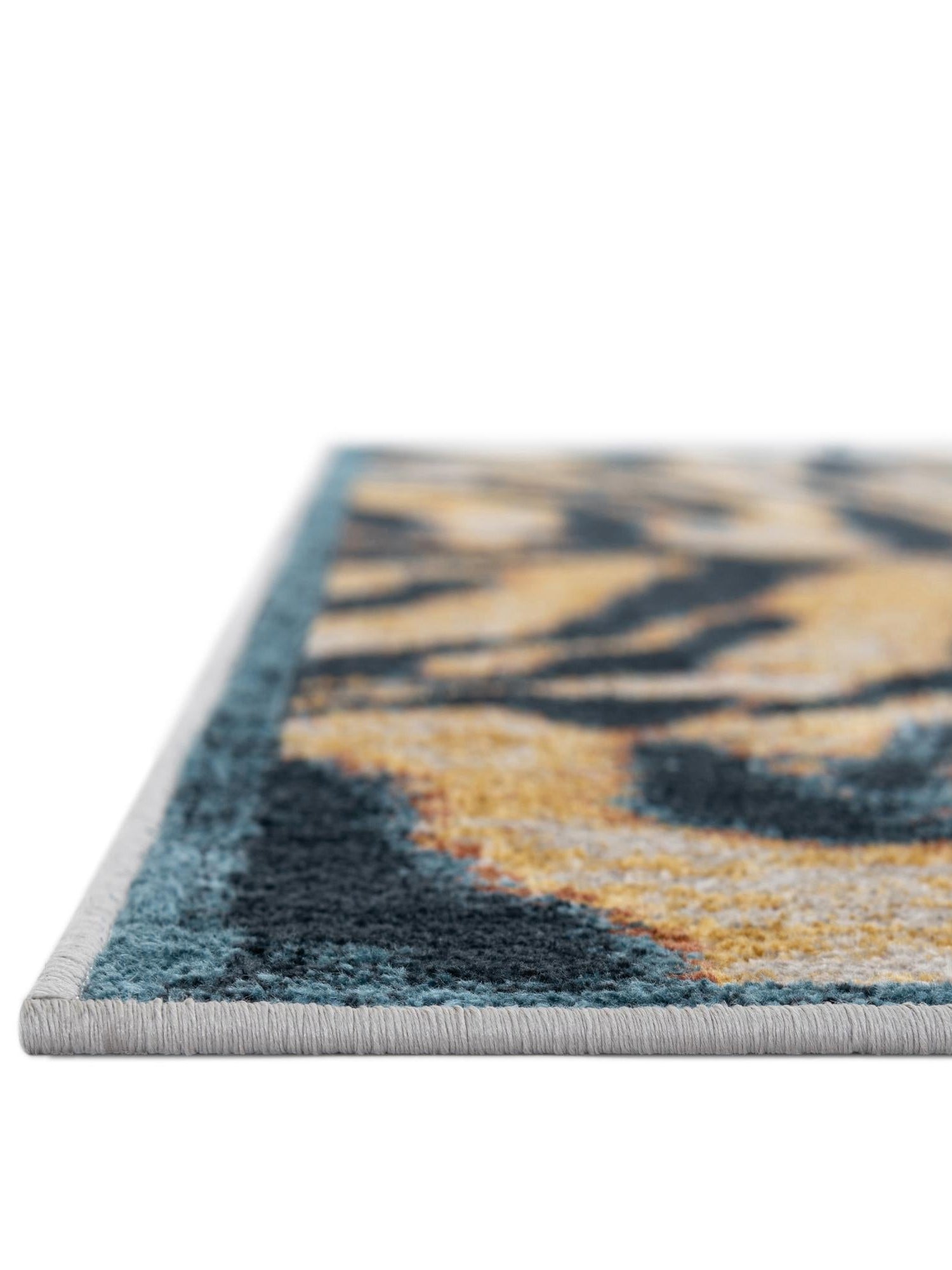 Washable Light Brown 5' 3 x 8' Kamala Washable Rectangle Area Rug Easy to Clean Stain Resistant & Durable 100% Polyester Spill-Friendly Carpet for Sale at Rug Engine