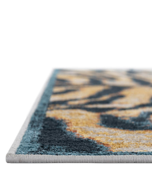 Light Brown 2' x 6' 1 Kamala Washable Runner Rug