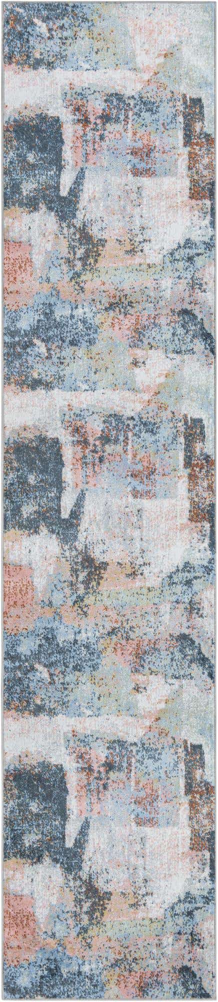Washable Multicolor 2' 7 x 12' Kamala Washable Runner Area Rug Easy to Clean Stain Resistant & Durable 100% Polyester Spill-Friendly Carpet for Sale at Rug Engine
