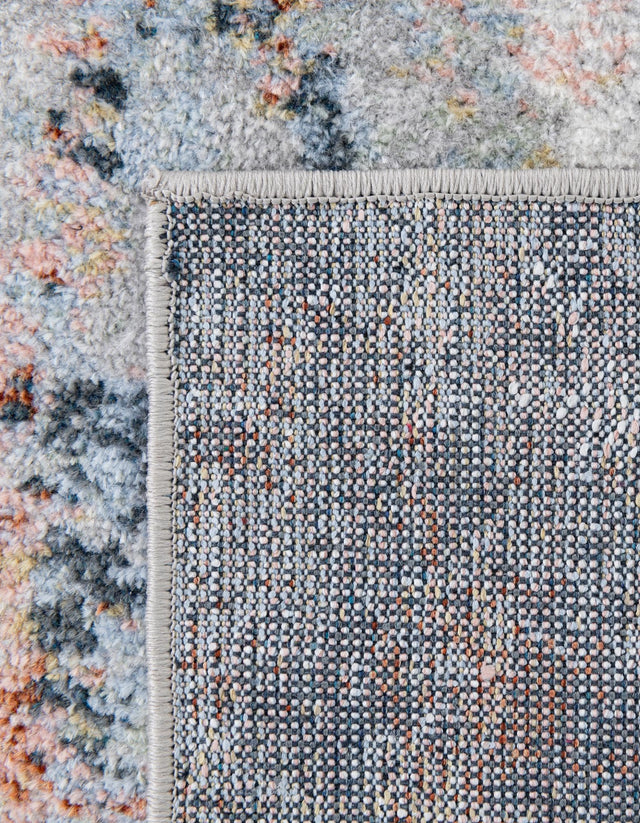 Multicolor 3' x 12' Kamala Washable Runner Rug