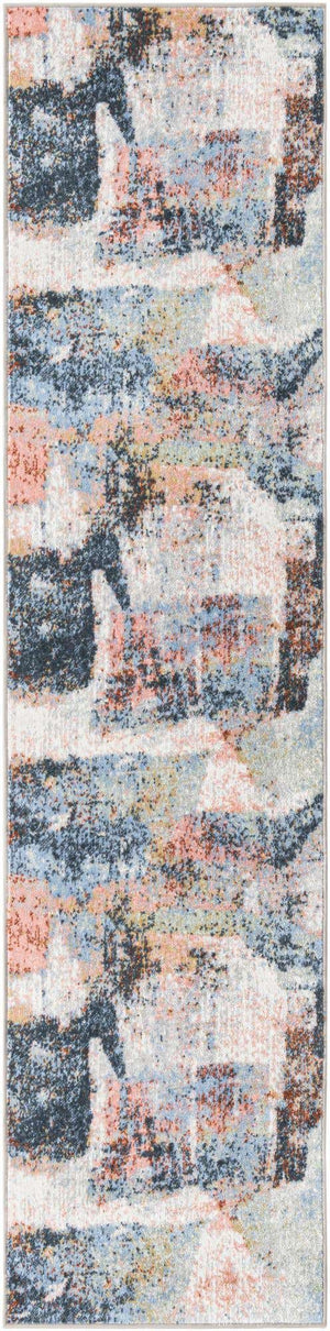 Washable Multicolor 2' x 8' Kamala Washable Runner Area Rug Easy to Clean Stain Resistant & Durable 100% Polyester Spill-Friendly Carpet for Sale at Rug Engine