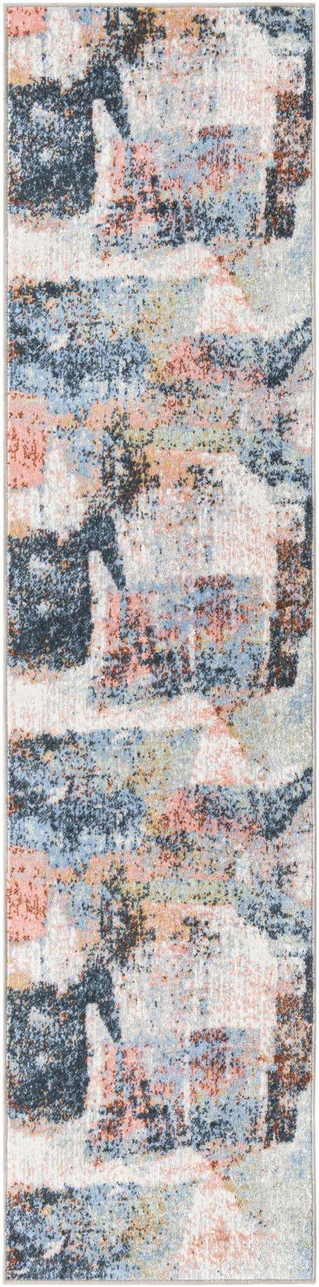 Washable Multicolor 2' x 8' Kamala Washable Runner Area Rug Easy to Clean Stain Resistant & Durable 100% Polyester Spill-Friendly Carpet for Sale at Rug Engine