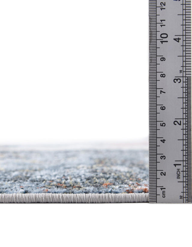 Multicolor 8' x 8' Kamala Washable Square Rug