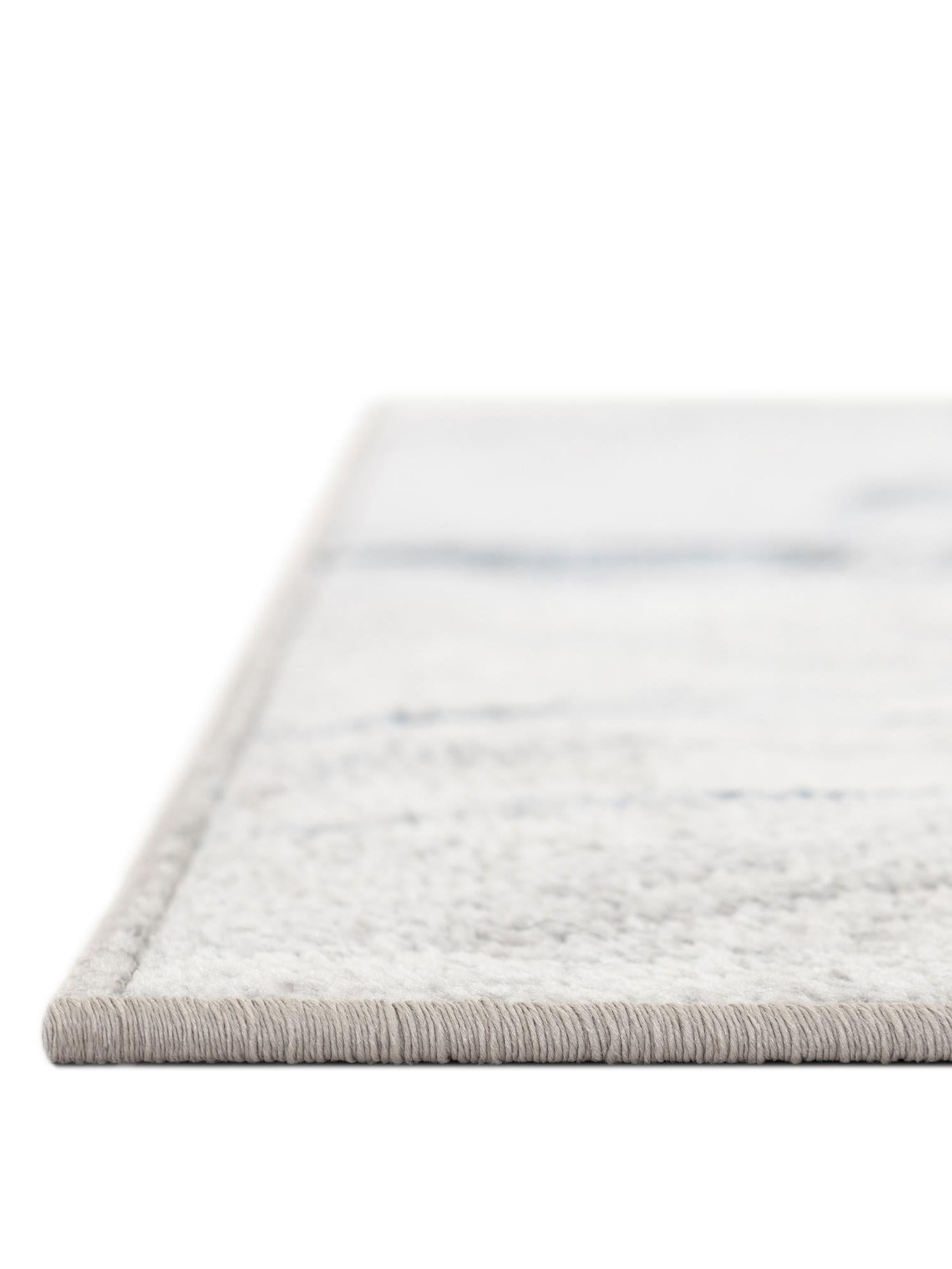Washable Ivory Gray 5' 3 x 5' 3 Kamala Washable Square Area Rug Easy to Clean Stain Resistant & Durable 100% Polyester Spill-Friendly Carpet for Sale at Rug Engine