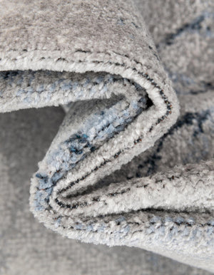 Washable Ivory Gray 7' 10 x 7' 10 Kamala Washable Square Area Rug Easy to Clean Stain Resistant & Durable 100% Polyester Spill-Friendly Carpet for Sale at Rug Engine