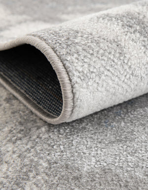 Washable Ivory Gray 7' 10 x 10' Kamala Washable Rectangle Area Rug Easy to Clean Stain Resistant & Durable 100% Polyester Spill-Friendly Carpet for Sale at Rug Engine