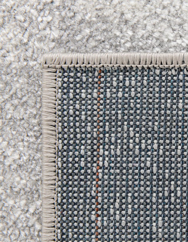 Ivory Gray 9' x 12' Kamala Washable Rectangle Rug