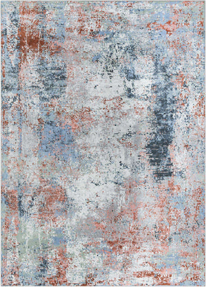 Washable Multicolor 10' x 14' 1 Kamala Washable Rectangle Area Rug Easy to Clean Stain Resistant & Durable 100% Polyester Spill-Friendly Carpet for Sale at Rug Engine