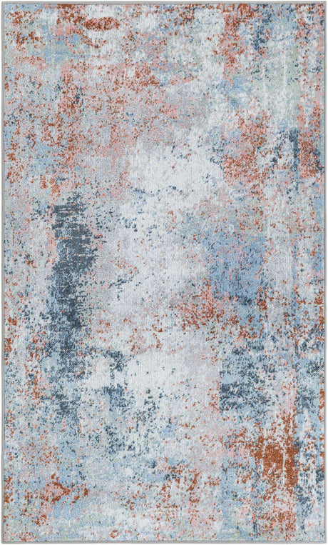 Washable Multicolor 3' 3 x 5' 3 Kamala Washable Rectangle Area Rug Easy to Clean Stain Resistant & Durable 100% Polyester Spill-Friendly Carpet for Sale at Rug Engine