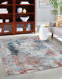 Washable Multicolor 10' x 14' 1 Kamala Washable Rectangle Area Rug Easy to Clean Stain Resistant & Durable 100% Polyester Spill-Friendly Carpet for Sale at Rug Engine