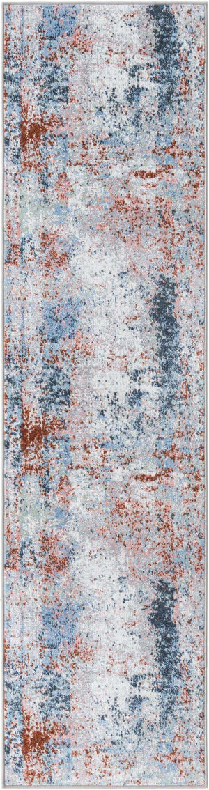Multicolor 2' x 8' Kamala Washable Runner Rug