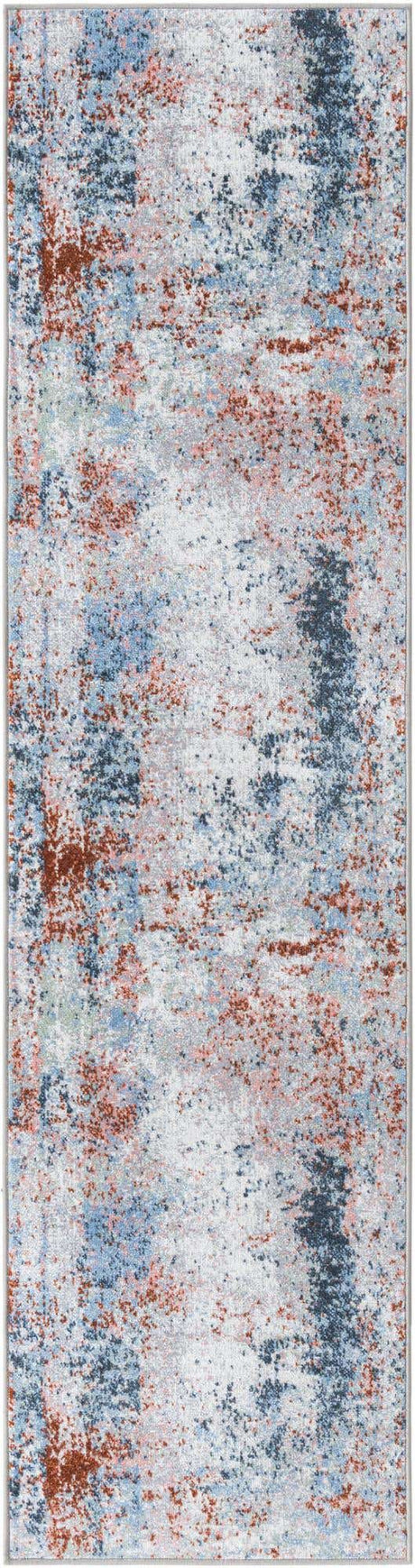 Washable Multicolor 2' x 8' Kamala Washable Runner Area Rug Easy to Clean Stain Resistant & Durable 100% Polyester Spill-Friendly Carpet for Sale at Rug Engine