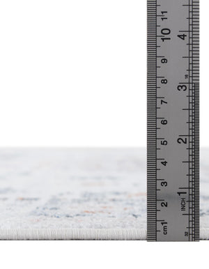 Ivory 9' x 12' Kamala Washable Rectangle Rug