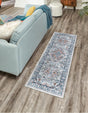 Washable Ivory 2' x 4' 1 Kamala Washable Runner Area Rug Easy to Clean Stain Resistant & Durable 100% Polyester Spill-Friendly Carpet for Sale at Rug Engine
