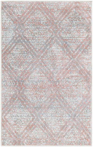 Washable Rose Pink 2' x 3' 1 Kamala Washable Rectangle Area Rug Easy to Clean Stain Resistant & Durable 100% Polyester Spill-Friendly Carpet for Sale at Rug Engine