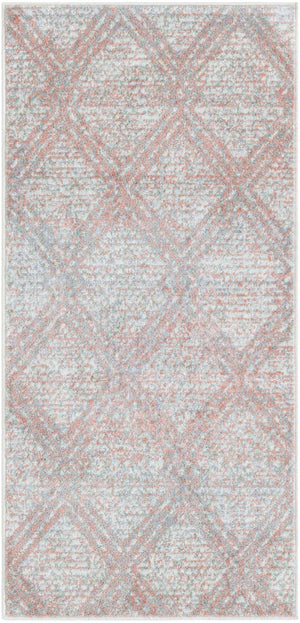 Washable Rose Pink 2' x 4' 1 Kamala Washable Runner Area Rug Easy to Clean Stain Resistant & Durable 100% Polyester Spill-Friendly Carpet for Sale at Rug Engine