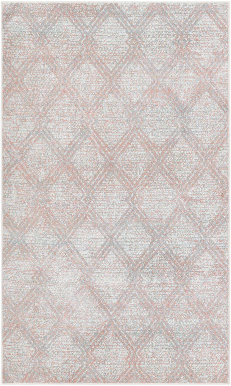Rose Pink 4' 1 x 6' 1 Kamala Washable Rectangle Rug