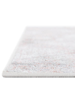 Rose Pink 6' 1 x 9' Kamala Washable Rectangle Rug