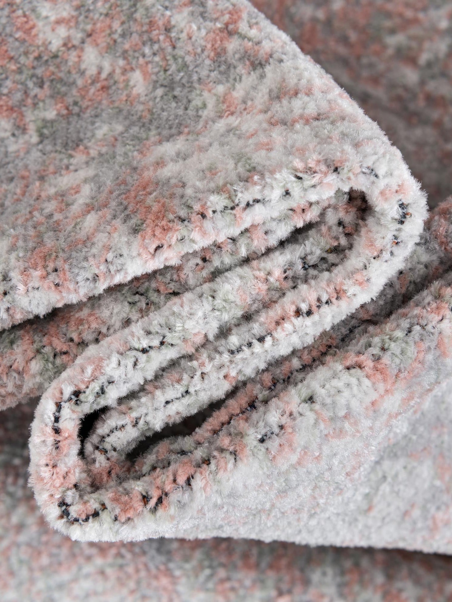 Washable Rose Pink 7' 10 x 10' Kamala Washable Rectangle Area Rug Easy to Clean Stain Resistant & Durable 100% Polyester Spill-Friendly Carpet for Sale at Rug Engine