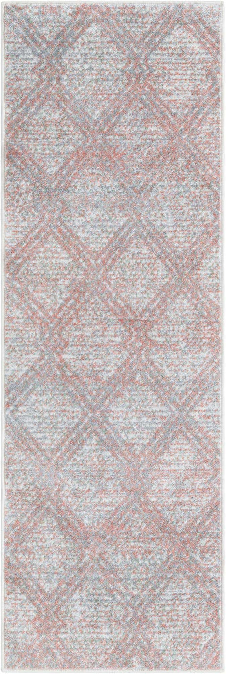 Washable Rose Pink 2' x 6' 1 Kamala Washable Runner Area Rug Easy to Clean Stain Resistant & Durable 100% Polyester Spill-Friendly Carpet for Sale at Rug Engine