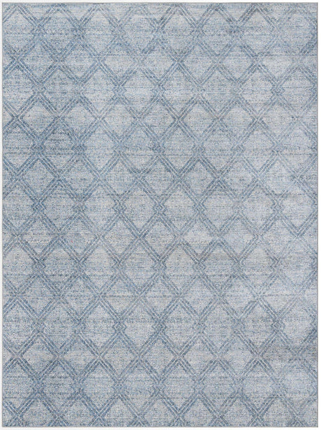 Blue 10' x 14' 1 Kamala Washable Rectangle Rug