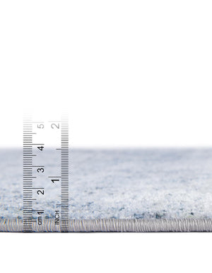 Blue 4' 1 x 6' 1 Kamala Washable Rectangle Rug