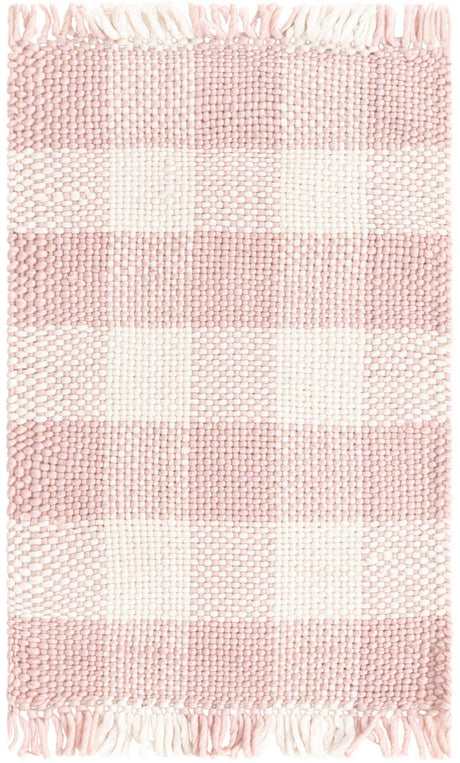 Washable Pink 2' 2 x 3' 1 Eco Plaid Indoor Outdoor Washable Rectangle Area Rug Easy to Clean Stain Resistant & Durable Weather Resistant for Patio, Deck, Terrace, Balcony, Porch 100% Recycled Plastic Bottles Carpet Mat for Sale at Rug Engine