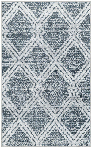 Washable Ivory 2' x 3' 1 Kamala Washable Rectangle Area Rug Easy to Clean Stain Resistant & Durable 100% Polyester Spill-Friendly Carpet for Sale at Rug Engine