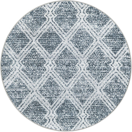 Washable Ivory 3' 3 x 3' 3 Kamala Washable Round Area Rug Easy to Clean Stain Resistant & Durable 100% Polyester Spill-Friendly Carpet for Sale at Rug Engine
